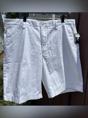 Nautica Men’s Deck Short in White Size 38